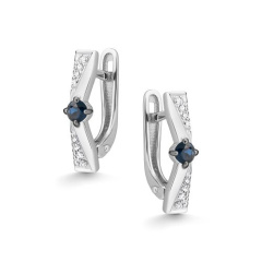 Серьги с английским замком 26907-202