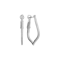 Серьги Конго CZ-E02261-X-W-X-X-W
