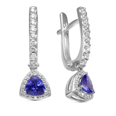 Серьги с английским замком 02-3177/6