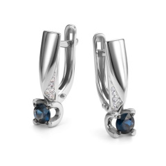 Серьги с английским замком 26897-202