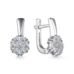 Серьги с английским замком 02-3795/00КЦ-00