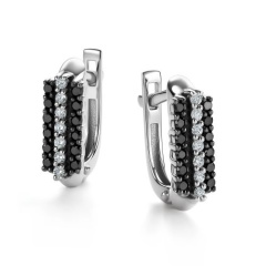 Серьги с английским замком 26006-213