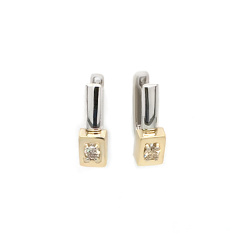 Серьги с английским замком 12-11309-9200