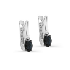 Серьги с английским замком 12-11825-1189