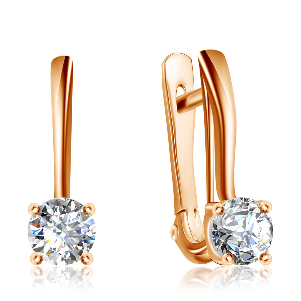 

Серьги из золота Э2972-01С119294