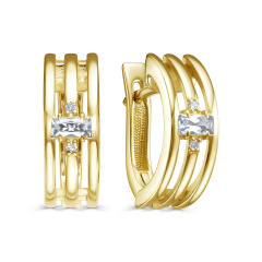 Серьги с английским замком 12-891-7831