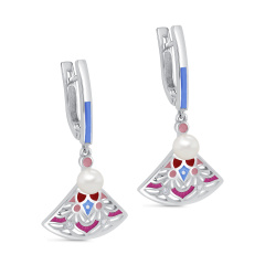 Серьги с английским замком 12-719-1590
