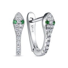 Серьги с английским замком 2-9212-7900