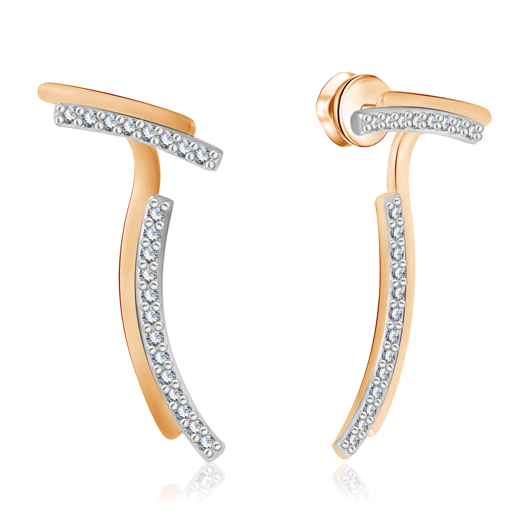 

Серьги из золота Д0268-027038