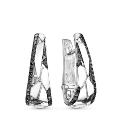 Серьги с английским замком 02-3772/7