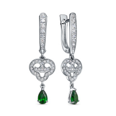 Серьги с английским замком 12-1032-40400