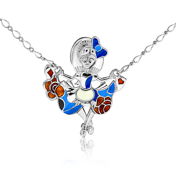 Подвеска детская из серебра