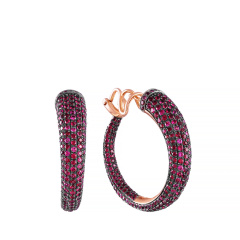 Серьги Конго SC00373EA-R-R_SR_RU_PINK