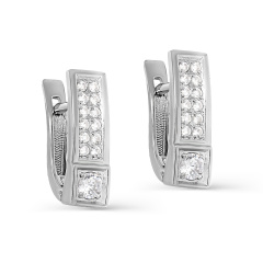 Серьги с английским замком 12-486-7900