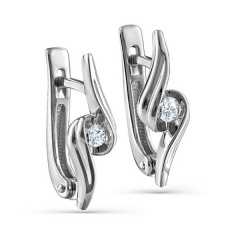 Серьги с английским замком 12-11281-1000