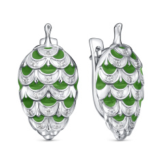 Серьги с английским замком 12-477-7913