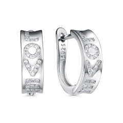 Серьги с английским замком 2-9164-7900