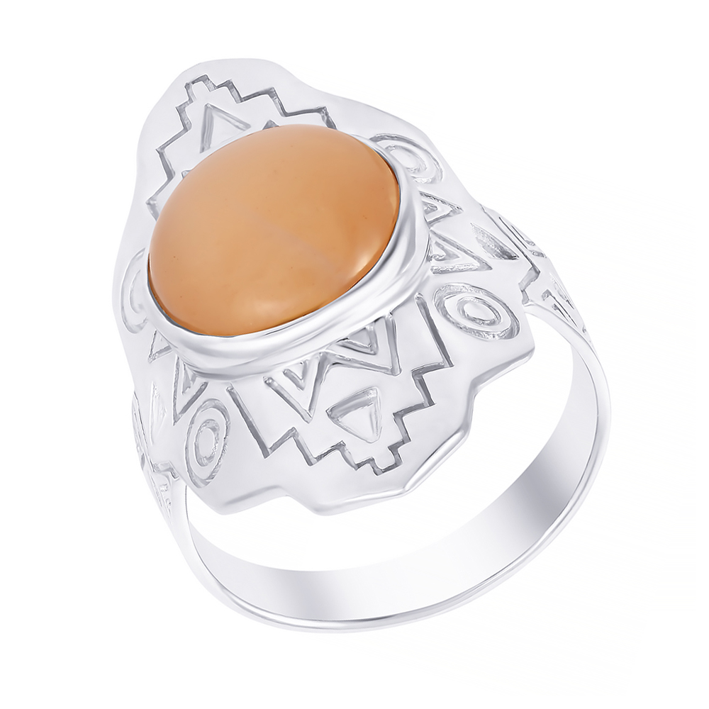 Кольцо из серебра кольцо из серебра р 17 5 ювелирочка 1065104 лунный камень