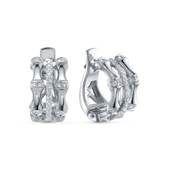 Серьги с английским замком 4056-21001
