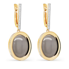 Серьги с английским замком 12-21528-8700