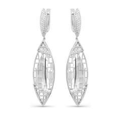 Серьги с английским замком 12-11473-5500