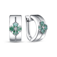 Серьги с английским замком 12-849-1200