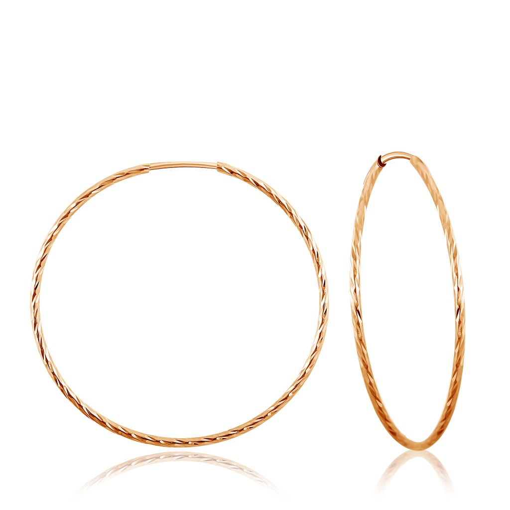 Серьги-кольца Конго золотые alisouy пара седло акриловые беруши туннели пирсигны заглушка ушные расширители носилки серьги датчики для мужчин женщины украшения для тела