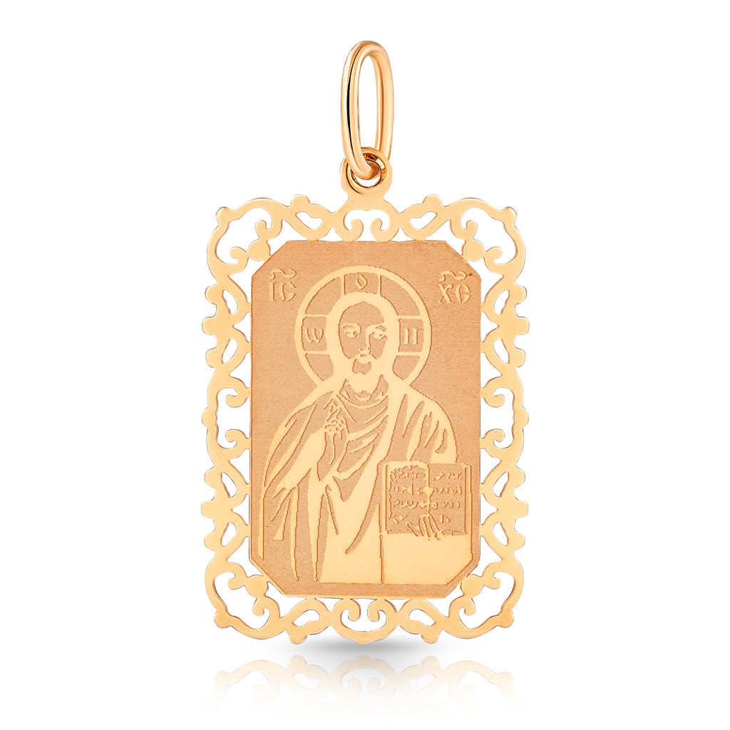 Иконка Спаситель из золота иконка святая матрона из золота