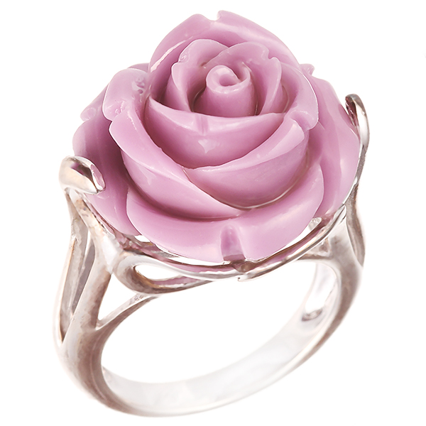 Кольцо из серебра эрекционное кольцо на пенис силикон розовое
