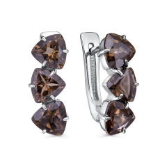 Серьги с английским замком 12-854-2800