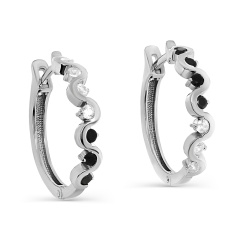 Серьги с английским замком 12-540-0100
