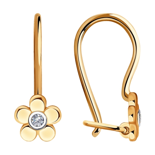 

Серьги детские из золота 1021033