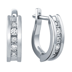 Серьги с английским замком ЗС-90463-I