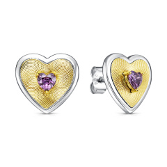 Серьги Пусеты 12-7008-40287