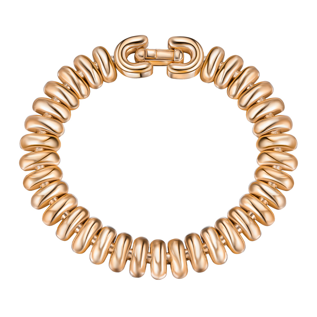 Браслет декоративный из серебра с позолотой V3610196180