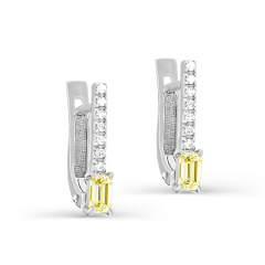 Серьги с английским замком 12-11881-6300