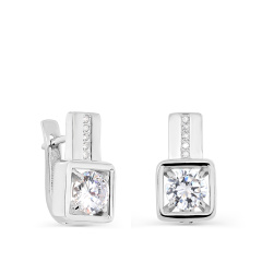 Серьги с английским замком 12-341-7900