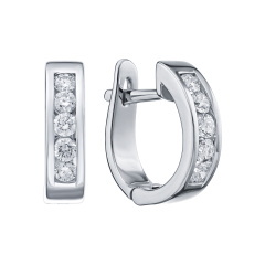 Серьги с английским замком ЗС-91343-I