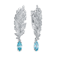 Серьги с английским замком 12-681-40100