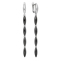 Серьги с английским замком TC-E01750-B-W-X-X-X