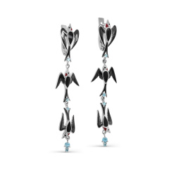 Серьги с английским замком 12-508-40189