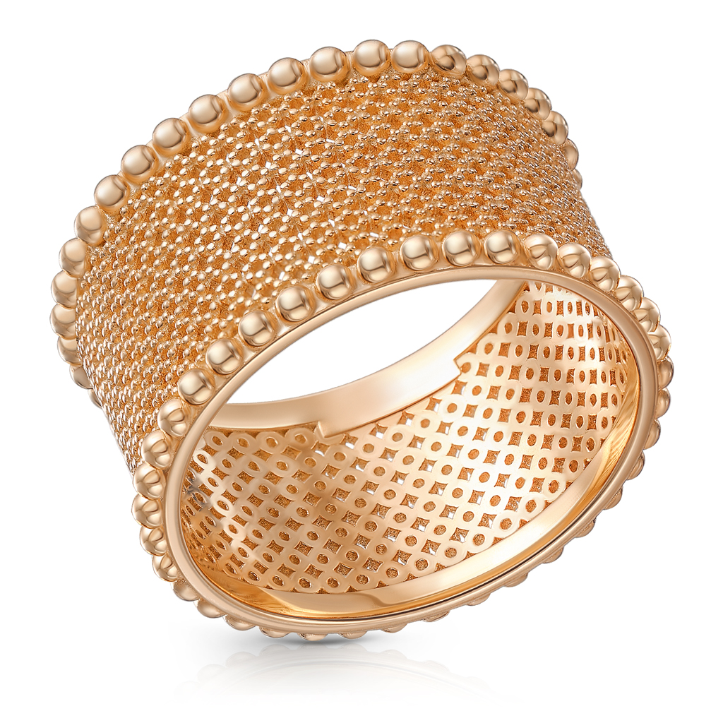 Кольцо из серебра с позолотой 00256-11-090401-00