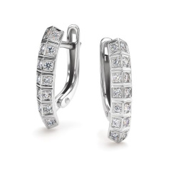 Серьги с английским замком 26878-200
