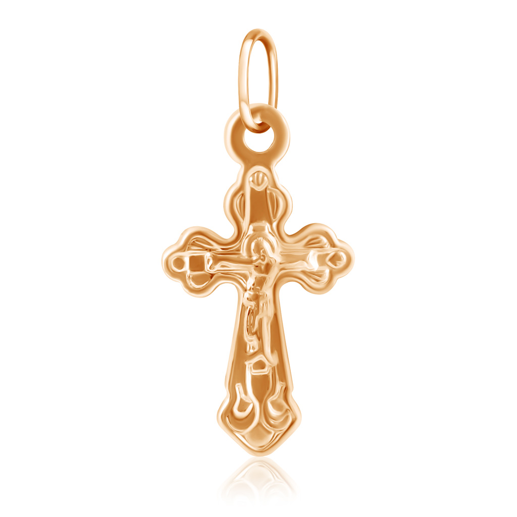 Крест из золота крест православный спаси и сохрани с иисусом посеребрение с оксидированием