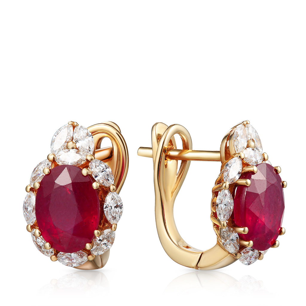 Серьги из золота