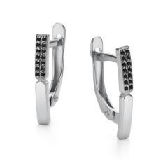 Серьги с английским замком 26270-213