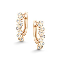 Серьги с английским замком 26882-100