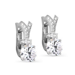Серьги с английским замком 12-418-7900