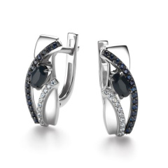 Серьги с английским замком 26426-202