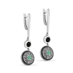 Серьги с английским замком 12-706-1200
